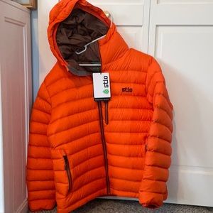New (tags on) Stio Men’s Hometown Down Hooded Jacket